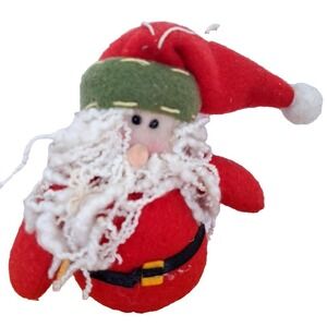 Vintage Santa Claus plush toy